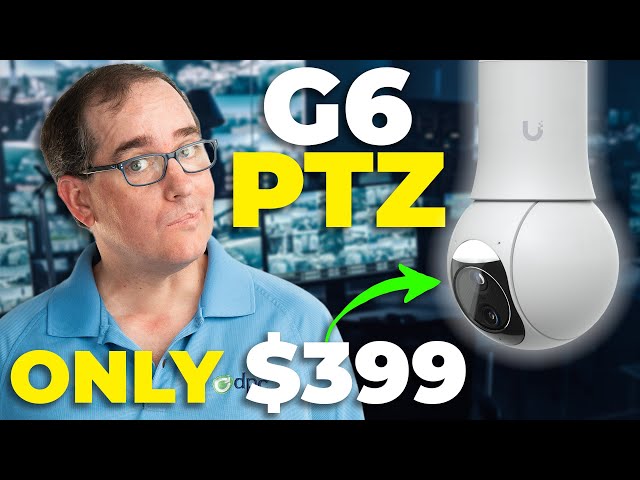 UniFi G6 PTZ Camera Review