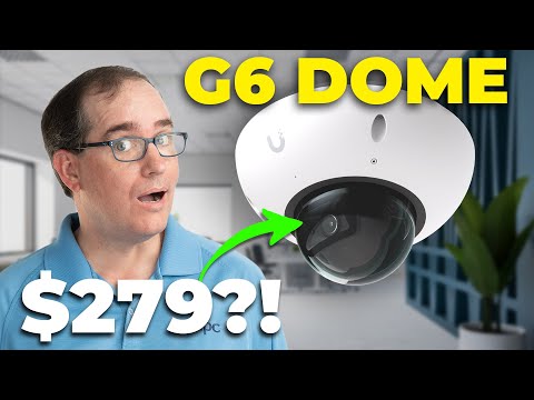 Unboxing The New G6 Dome Camera from UniFi